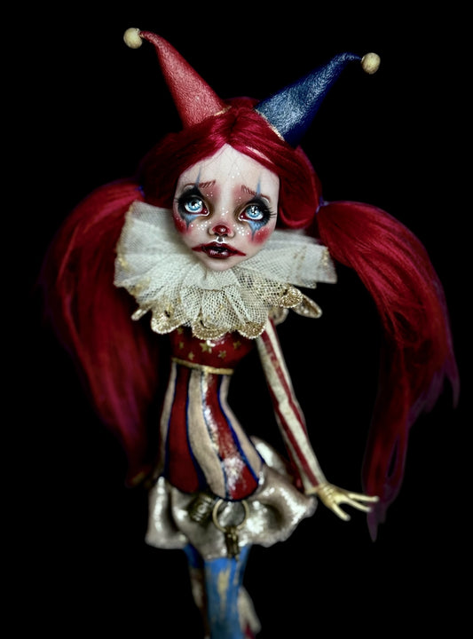 Cassie, Monster high ooak doll, circus theme